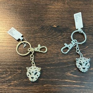 Bejeweled keychains - set of two